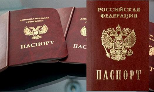 Паспорта ДНР и РФ